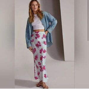 Favorite Daughter Gwen Slip skirt in Summer Peony